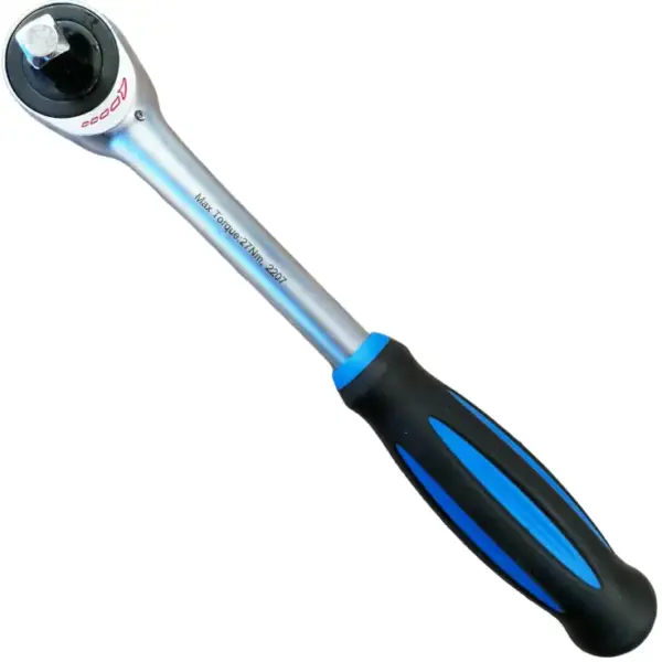 llave de carraca con mango giratorio 1-2