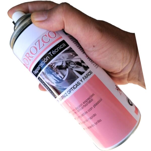 Barniz Para Faros de Coche en Spray 400ml. 1 barniz faros coche spray sio