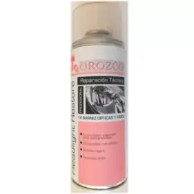 Barniz Para Faros de Coche en Spray 400ml. 5 barniz para opticas y faros en spray