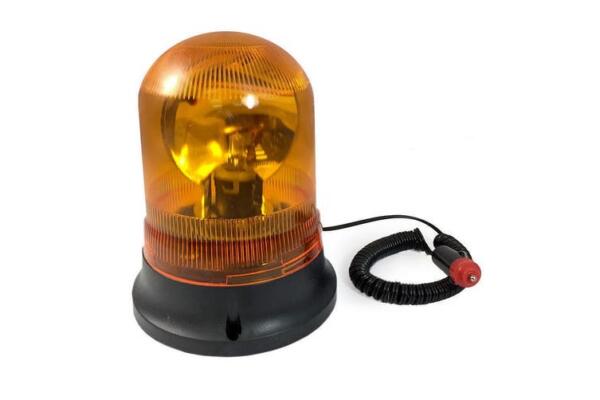 Rotativo luz giratoria con base de iman 12 - 24v