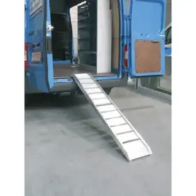 Rampa de Aluminio 1800 x 250mm. 200 kg. 1 rampa aluminio para furgoneta y camión