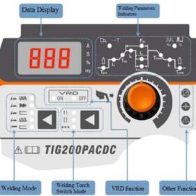 Metalworks Premium TIG 200 HF AC / DC Alu Soldadora 11 soldadora tig mma metalworks premium tig 200 hf panel