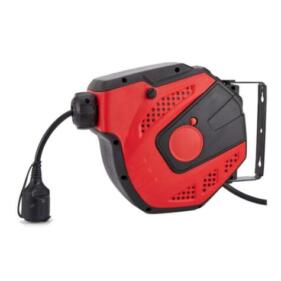 Enrollador Cable Eléctrico de Pared 220 v 9 Metros 1 Enrollador Cable Eléctrico de Pared 220 v 9 Metros