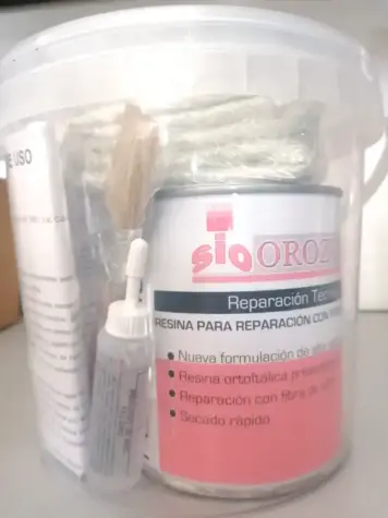 kit reparacion fibra de vidrio
