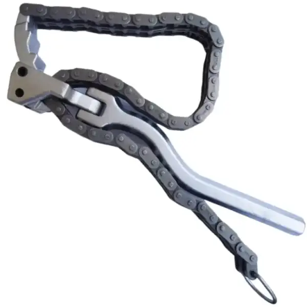 llave filtro aceite cadena doble