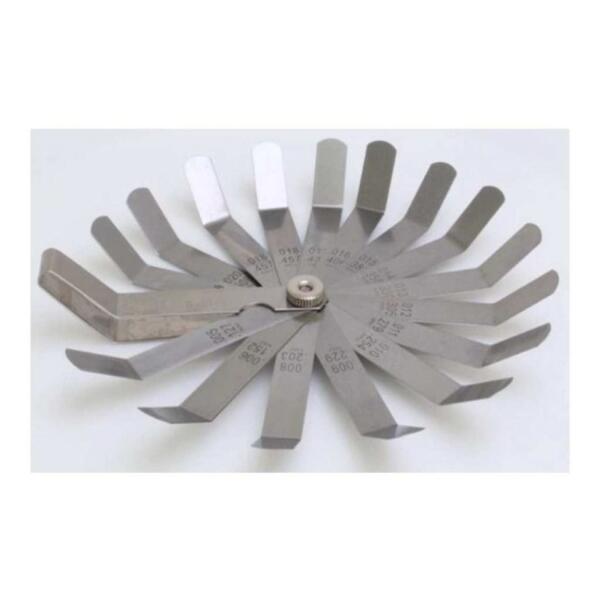 Juego Galgas de Medicion Espesor 0,05 a 1mm. 16 Hojas
