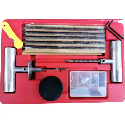 kit reparación pinchazos rueda coche moto