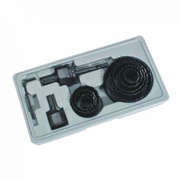 Estuche de Sierras de Corona 18 a 64mm. 11 Piezas