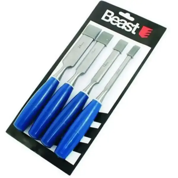 formones carpintero juego 4 pz