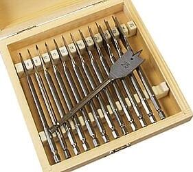 juego brocas de pala para madera 2 440320