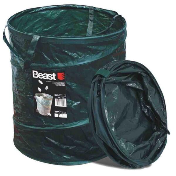 cubo basura jardin