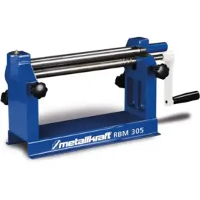 Metallkraft RBM 305 Curvadora de Chapa de Cilindros 5 curvadora de cilindros para chapa metallkrat rbm305