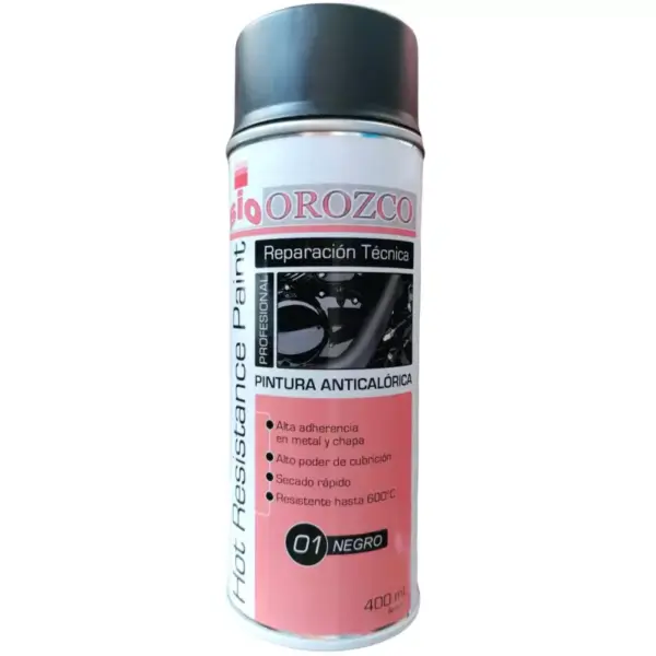 pintura anticalorica negra sio spray