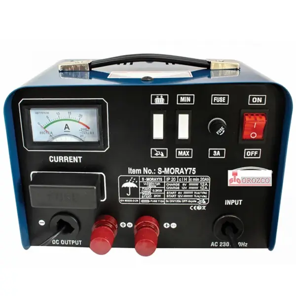cargador arrancador baterias motores 6v 12v sio