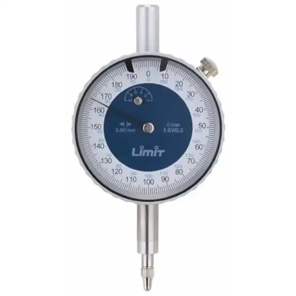 reloj comparador analogico con escala giratoria 1 mm - limit