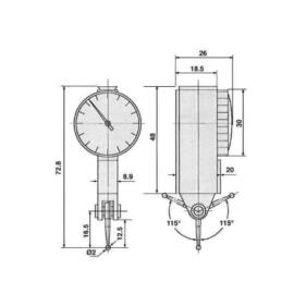 Reloj Indicador Analógico 0,8 mm - Limit - Imagen 2