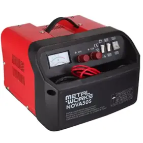 Cargador y Arrancador de Baterias 12 y 24 v Metalworks Nova 50S 1 cargador baterias motores metalworks nova 50s