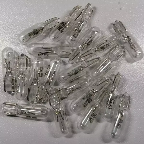 20x Bombillas sin Casquillo Para Coche T5 12v 2w 1 bombillas para tablero coche