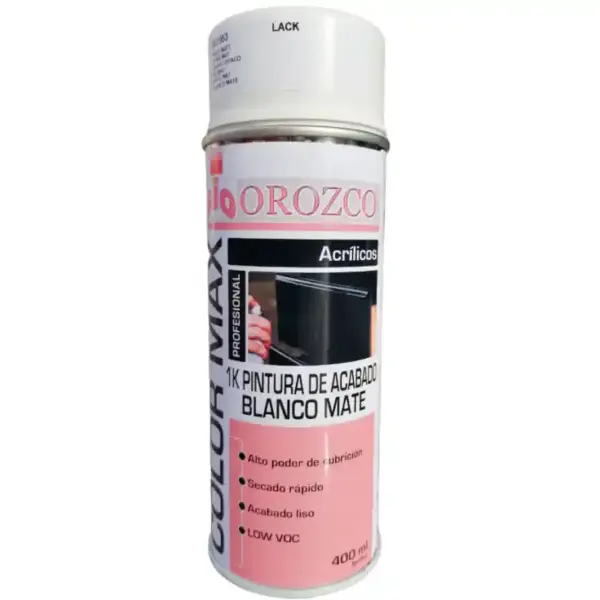 pintura blanco mate spray sio