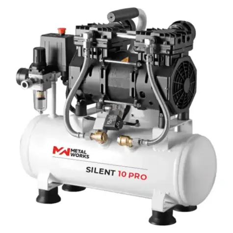 metalworks silent 10 pro compresor de aire siliencioso