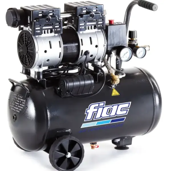compresor de aire sin aceite fiac super silent 24L compresor de aire sin aceite fiac super silent 24L