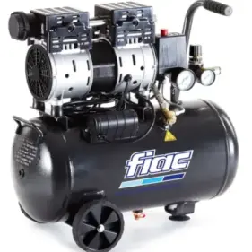 Fiac Supersilent 24/1 Compresor de Aire sin Aceite 1 compresor de aire sin aceite fiac super silent 24L