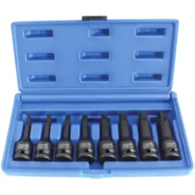 Juego Llaves Vaso 1/2" Punta Torx Impacto 8 Piezas 3 Juego llaves vaso punta torx impacto 8pz